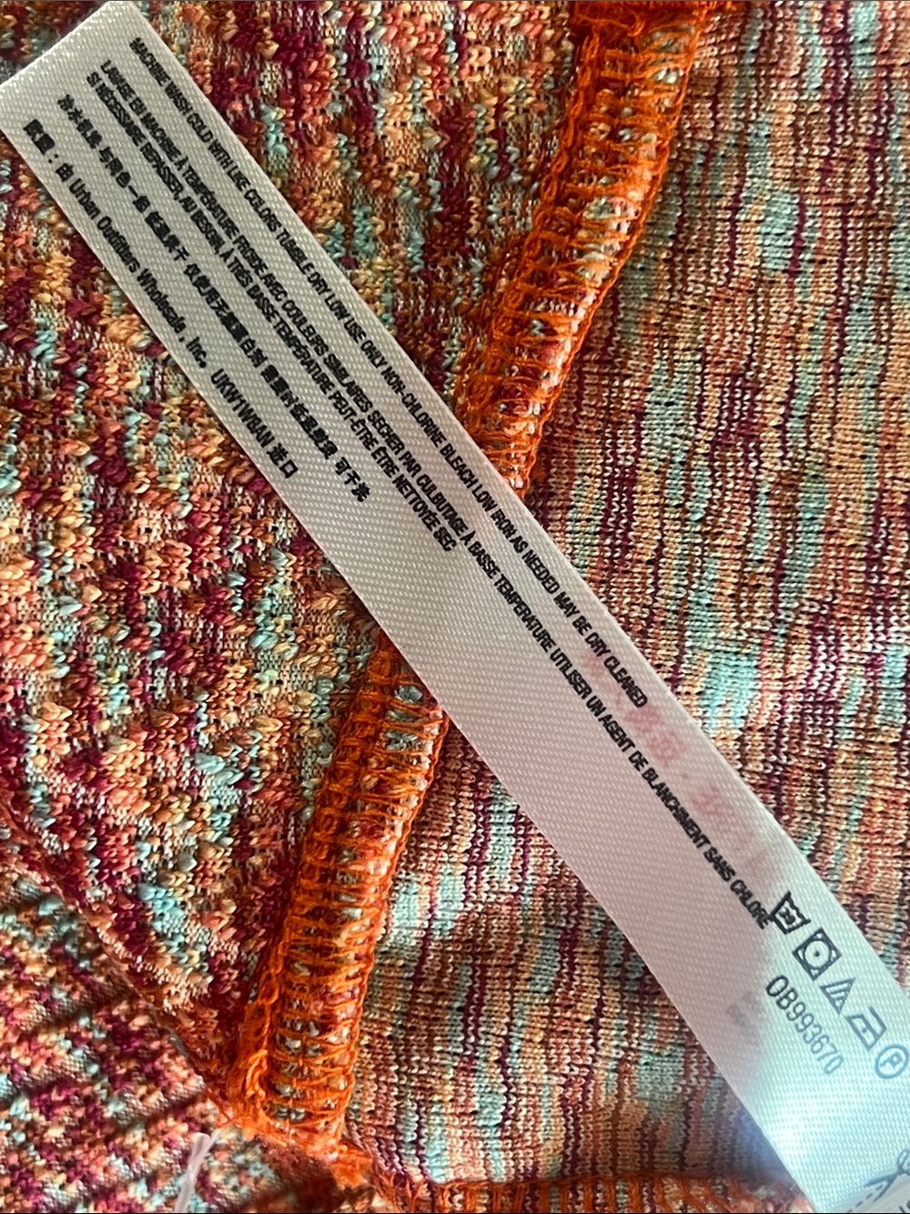 🆕 Free People Movement On it Flare Leggings Coral Pink Small Boho - Picture 15 of 16
